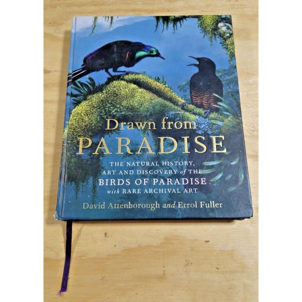 Drawn from Paradise The Natural History Art Birds Attenborough paint draw